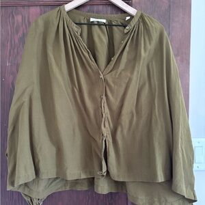 Doen Jane Blouse Olive